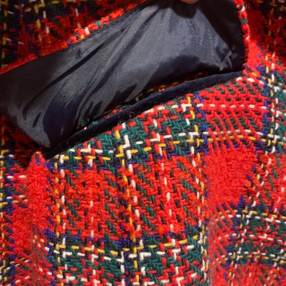 Talbots~ NWT!!~ Holiday Plaid Blazer - Picture 7 of 16